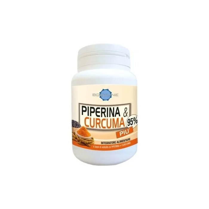 BodyLine Piperine & Turmeric Plus Dietary Supplement 60 Capsules