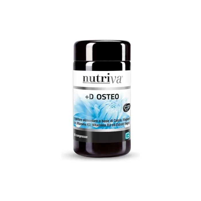 Nutriva +D Osteo Food Supplement with Calcium, Magnesium, and Boron