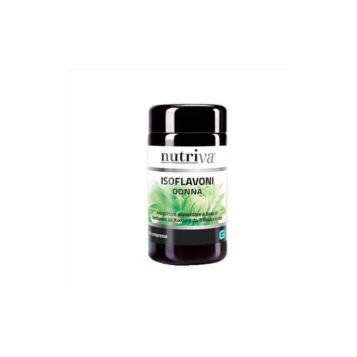 Nutriva Isoflavones Dietary Supplement 50 Tablets 600mg