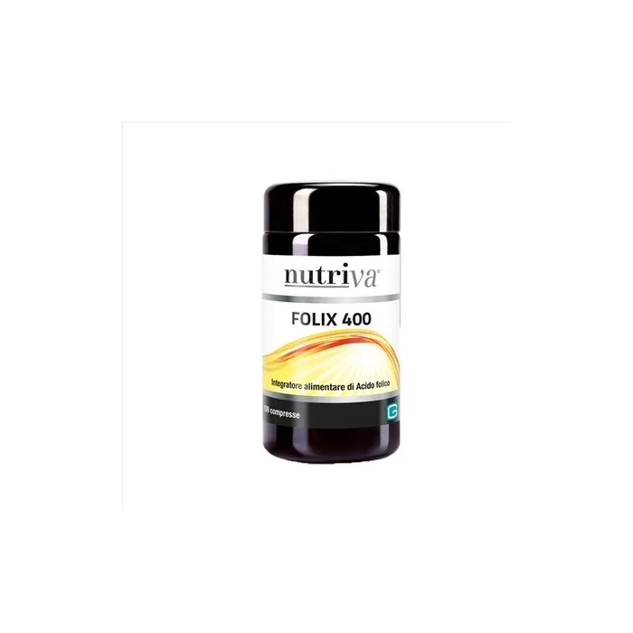 Nutriva Folix 400 Dietary Supplement 100 Tablets 200mg