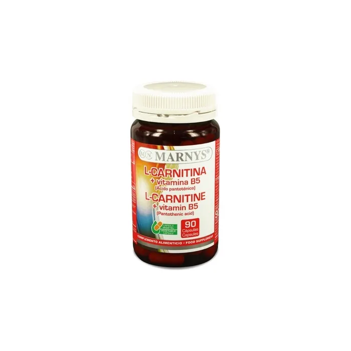 Marnys L-Carnitina Vitamina B5 500 Mg 90 Vcaps