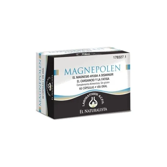 El Natural El Natural Magnepolen 60 Capsules