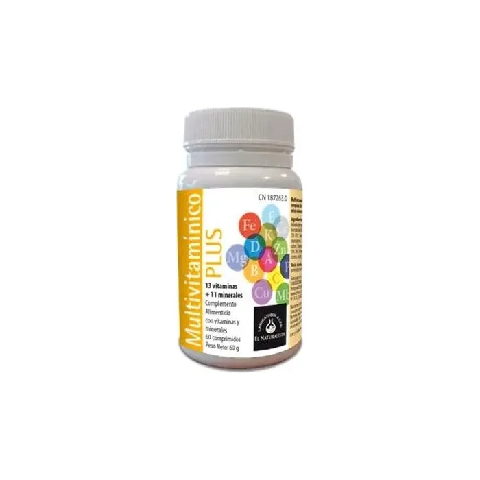 El Natural El Natural Multivitamin Plus 60 Tablets