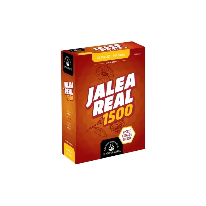 El Natural El Natural Royal Jelly 1500 20 Easy Open Vials