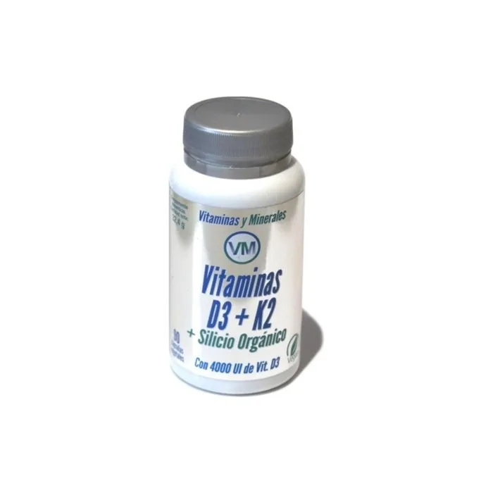 Ynsadiet Vitamin D3 and K2 with Organic Silicon 90 Capsules