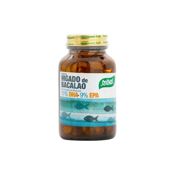 Santiveri Cod Liver Oil 120 Pearls Health Supplement