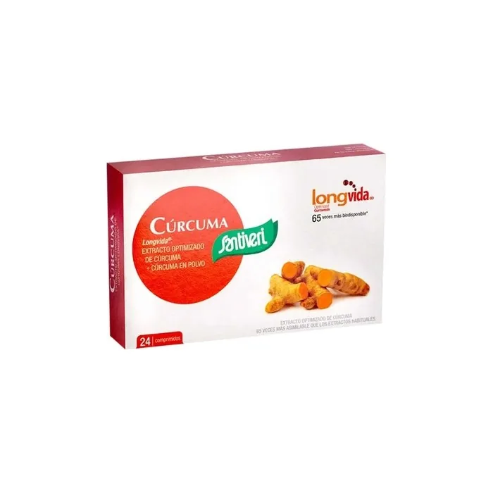 Santiveri Turmeric 24 Tablets
