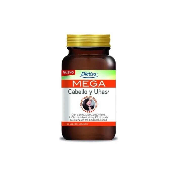 Dietisa Mega Hair and Nails 60 Vcaps
