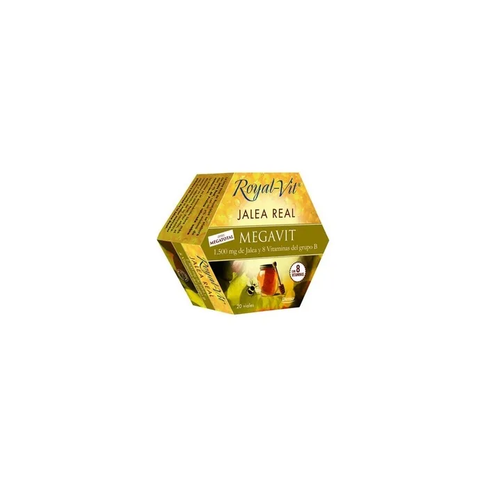 Dietisa Royal Jelly Megavit 20 Vials 1500 Mg