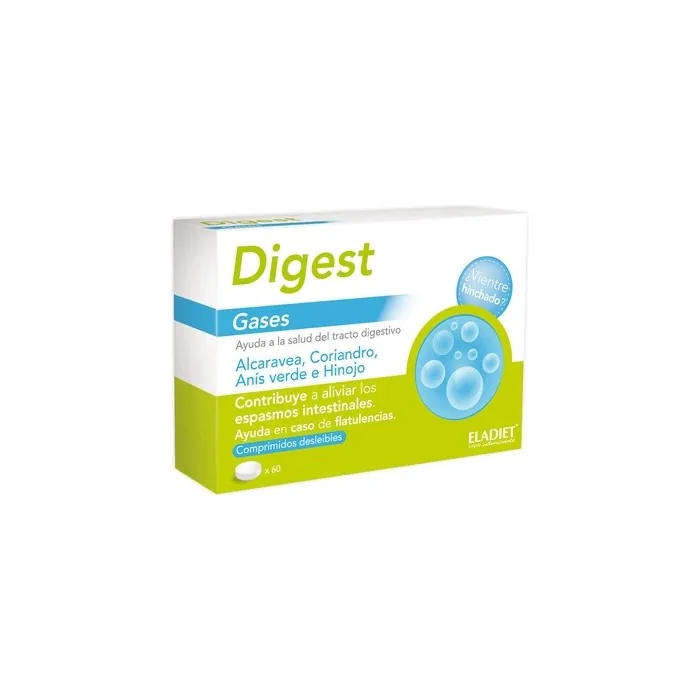 Eladiet Digest Gases 60 Tablets