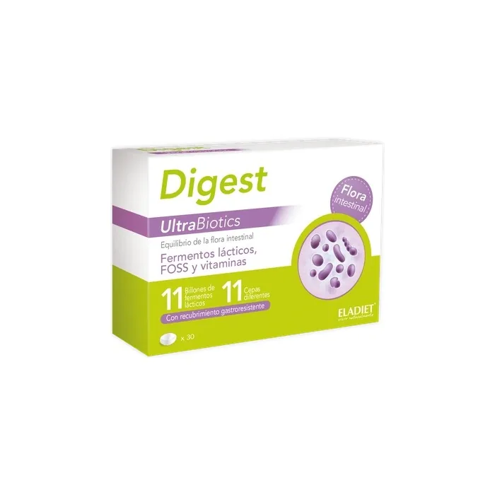 Eladiet Digest Ultrabiotics 30 Tablets