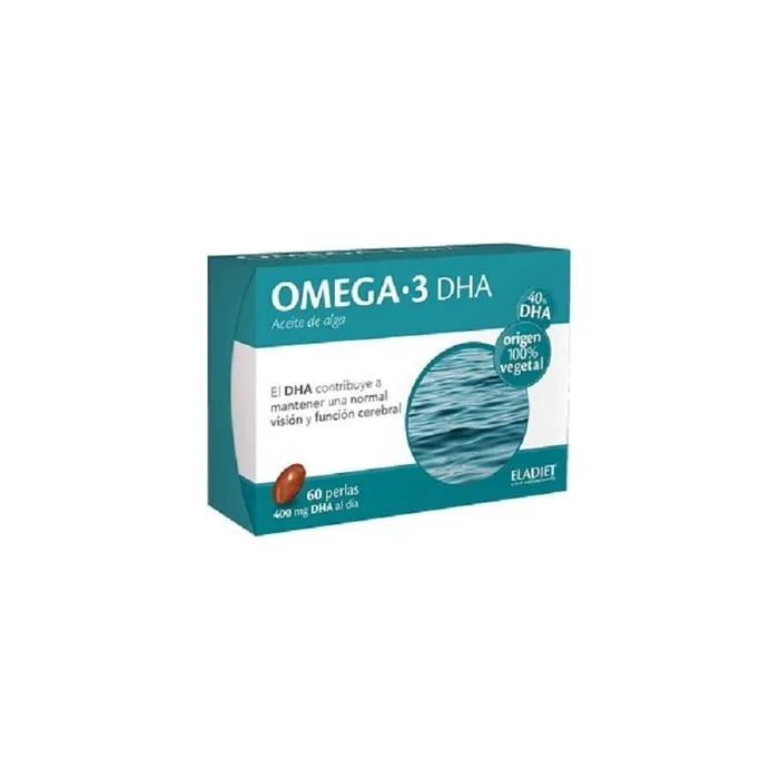 Eladiet Omega 3 Dha Algal Oil 60 Capsules