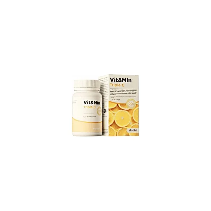 Eladiet Vit&Min Triple C - 40 Tablets