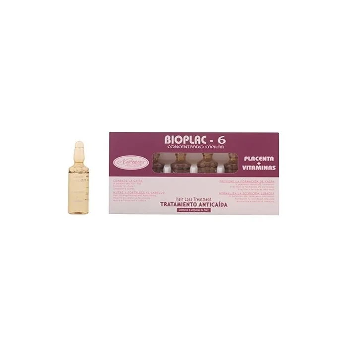 Bioplac Placenta Hair Ampoules with Vitamins 6x10cc