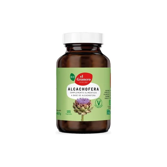 Granero Suplementos Alcachofera Bio Artichoke Extract 120 Capsules 350mg