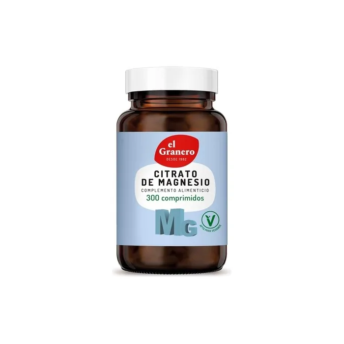 Granero Suplementos MG-500 Magnesium Citrate Supplement 300 Tablets