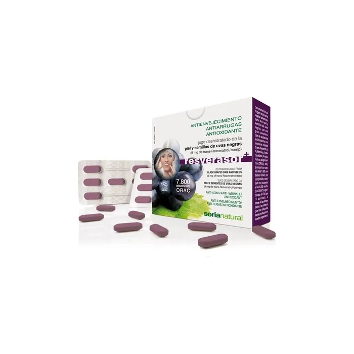Soria Soria Resverasor Plus 134 Mg 28 Tablets