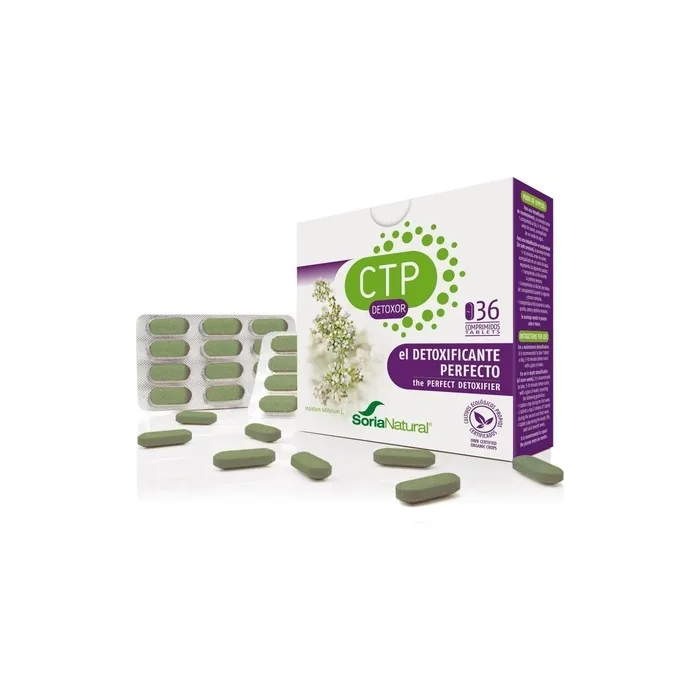 Soria Natural CTP Detoxor 36 Tablets