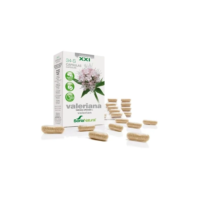 Soria Soria 34s Valerian 600 Mg 30 Capsules Prolonged Release