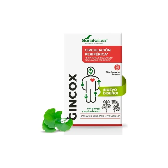 Soria Natural Ginkgo Biloba and Hawthorn Capsules
