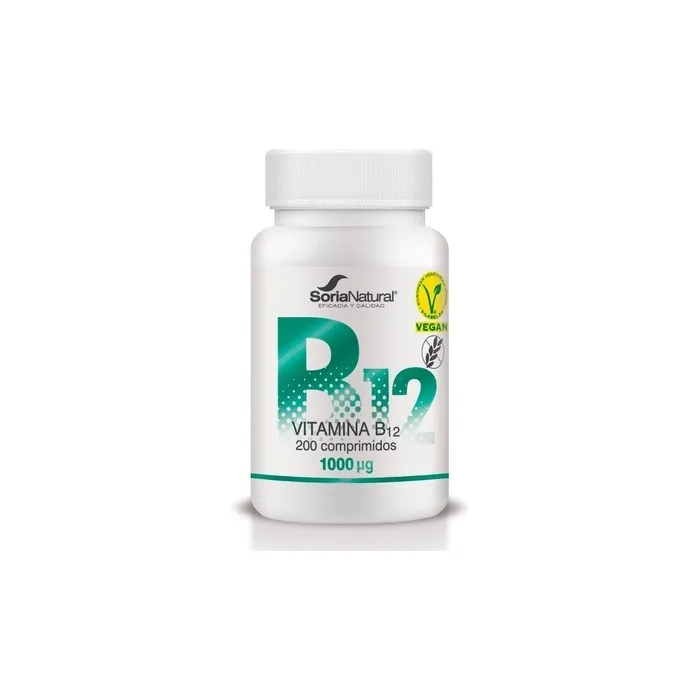 Soria Natural Vitamin B12 250 Milligrams - 200 Tablets