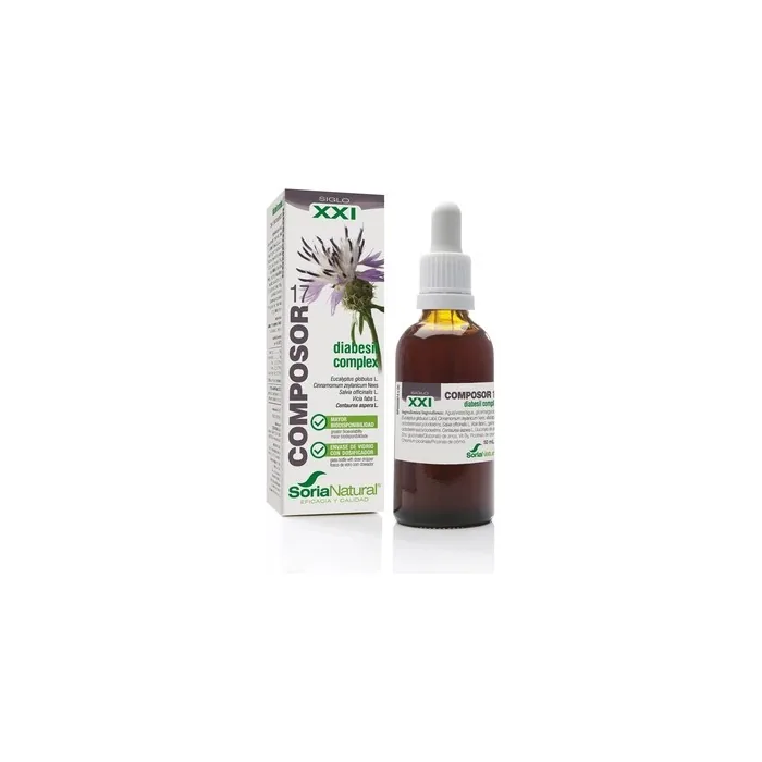 Soria Soria Composor 17 Diabesil Complex 21st Century 50ml