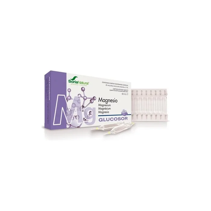 Soria Natural Glucosor Magnesium 28 Ampoules