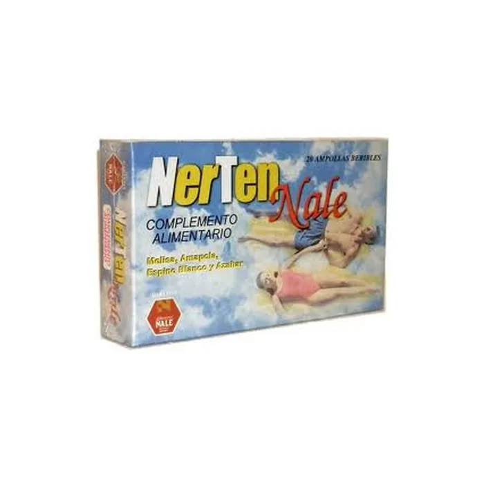 Nale Nerten Herbal Supplement Capsules 20 Capsules Orange Flavor