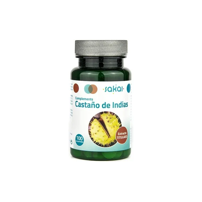 Sakai Chestnut of Guinea Light Legs Improves Circulation Prevents Varicose Veins Edema and Liquid Retention 100 Tablets