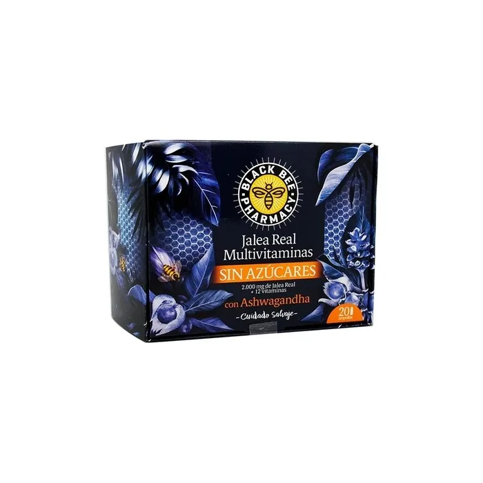 Black Bee Black Bee Royal Jelly Multivitamins 20 Vials Of 10ml