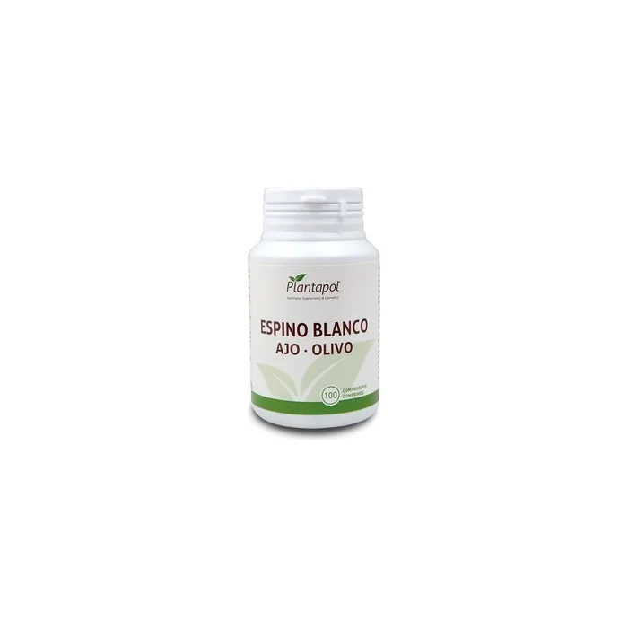 Plantapol White Hawthorn Garlic And Olive 100 Tablets