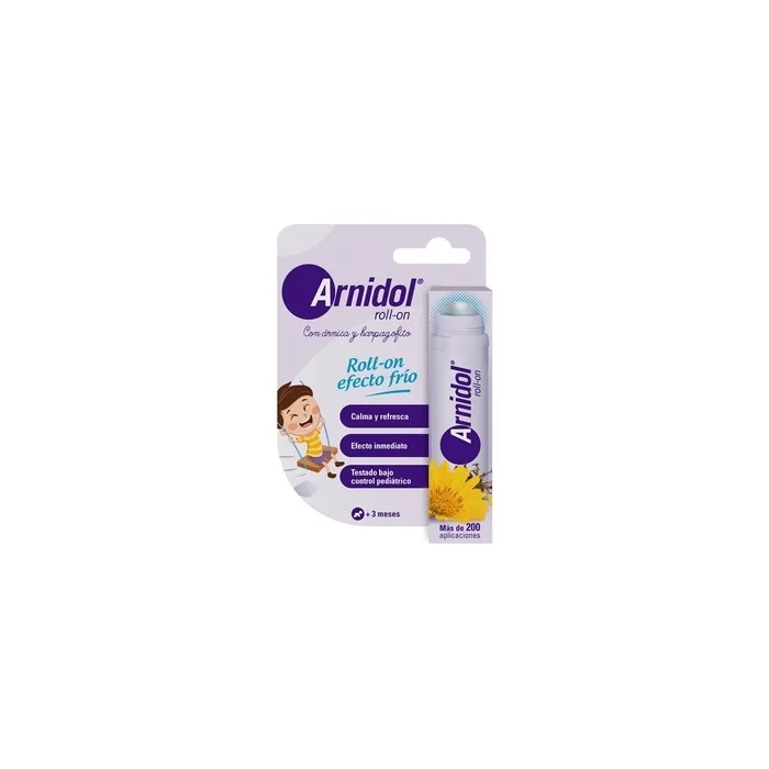 Arnidol Arnica Rollon Cold Effect 15ml Gel Stick For Bruises And Bumps