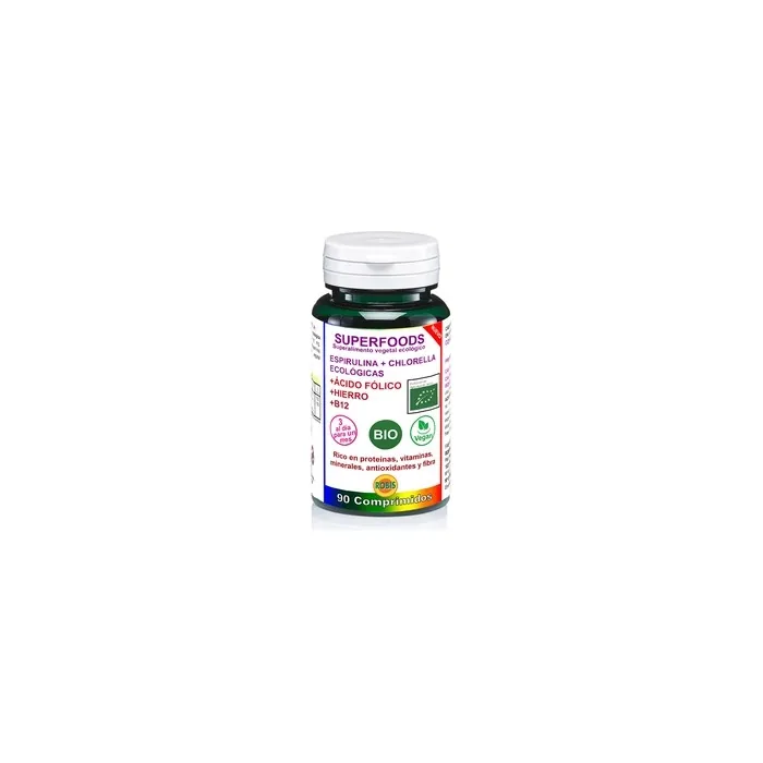 Robis Spirulina And Chlorella Organic 90 Tablets