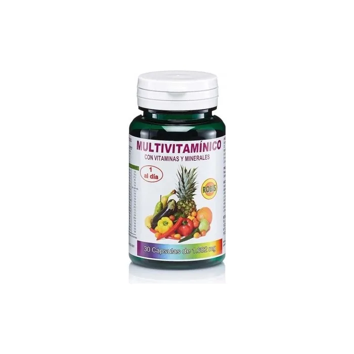 Multivitamínico Mineral 30 Capsules Of Robis