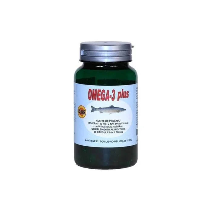 Robis Omega-3 Plus Natural Food Supplement 60 Capsules