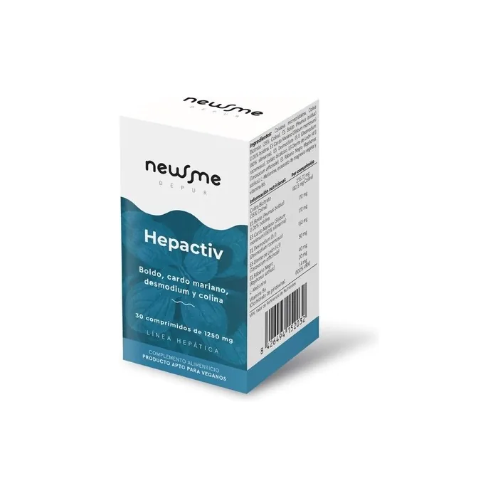 Herbora Newme Hepactiv 1250 Mg 30 Comp