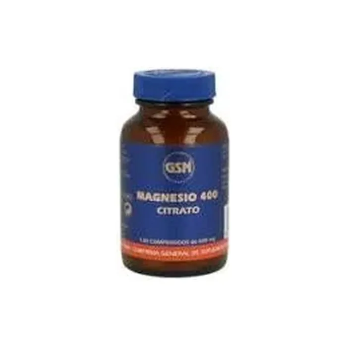 Gsn Magnesium 400 120 Tablets Dietary Supplement