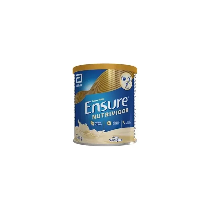 Abbott Ensure Nutrivigor Protein And Multivitamin Dietary Supplement For Muscles Bones And Joints Vanilla Flavor 400g
