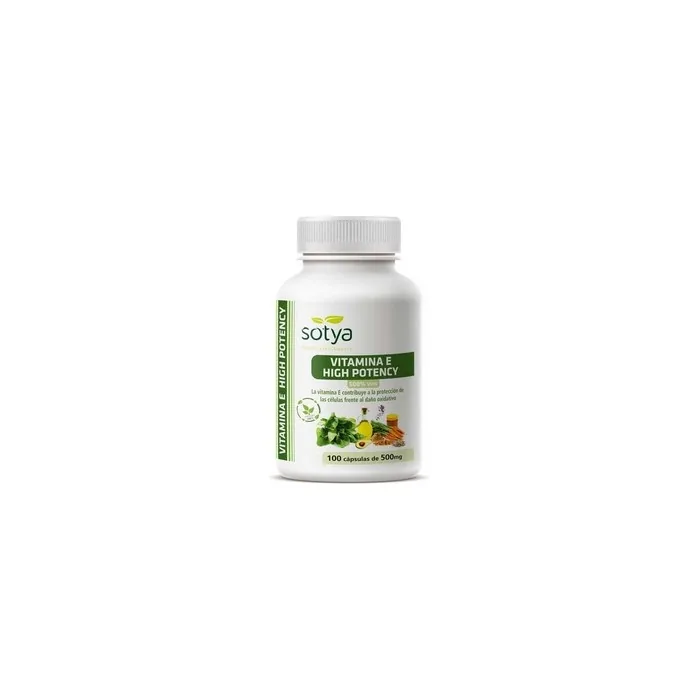 Sotya Vitamin E High Potency 500mg 100 Capsules
