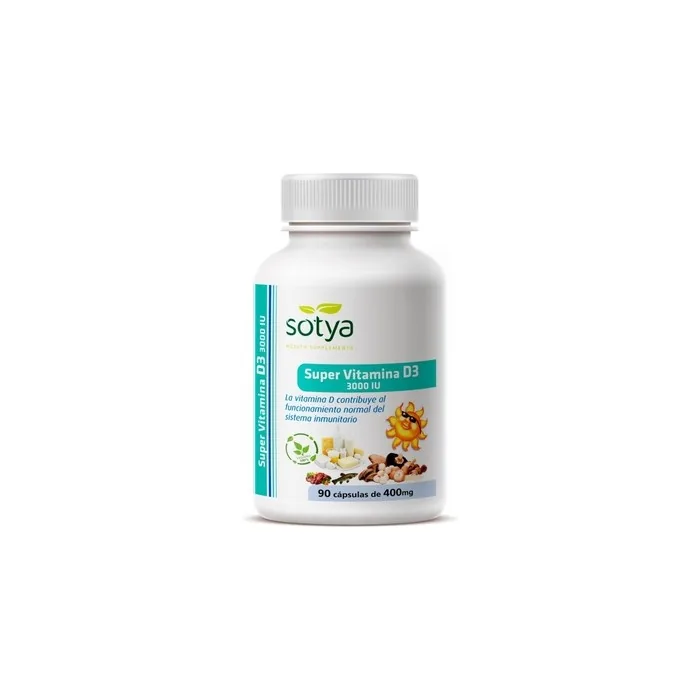 Sotya Super Vitamin D3 3000 Iu 90 Capsules