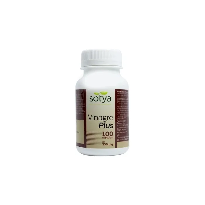 Sotya Apple Cider Vinegar Plus 550 Mg 100 Capsules