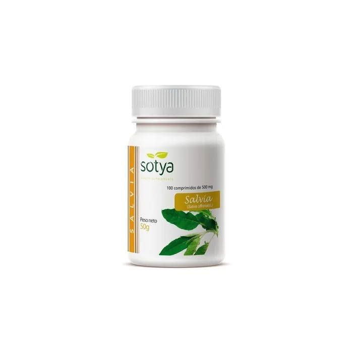 Sotya Salvia 500mg 100 Tablets Herbal Supplement