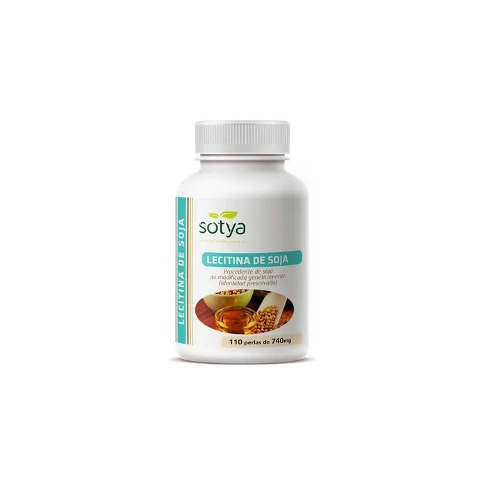 Sotya Soy Lecithin 740mg 110 Pearls Dietary Supplement