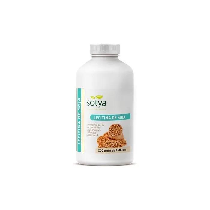 Sotya Soy Lecithin 1600mg 200 Pearls Nutritional Supplement