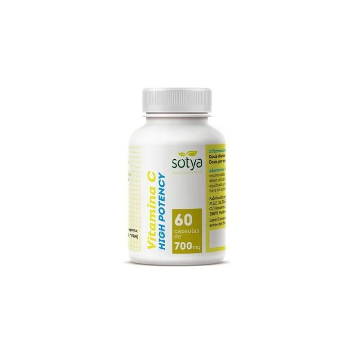 Sotya High Potency Vitamin C 700mg 60 Capsules