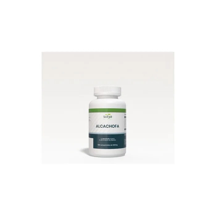 Sotya Artichoke 500mg 500 Tablets Herbal Dietary Supplement