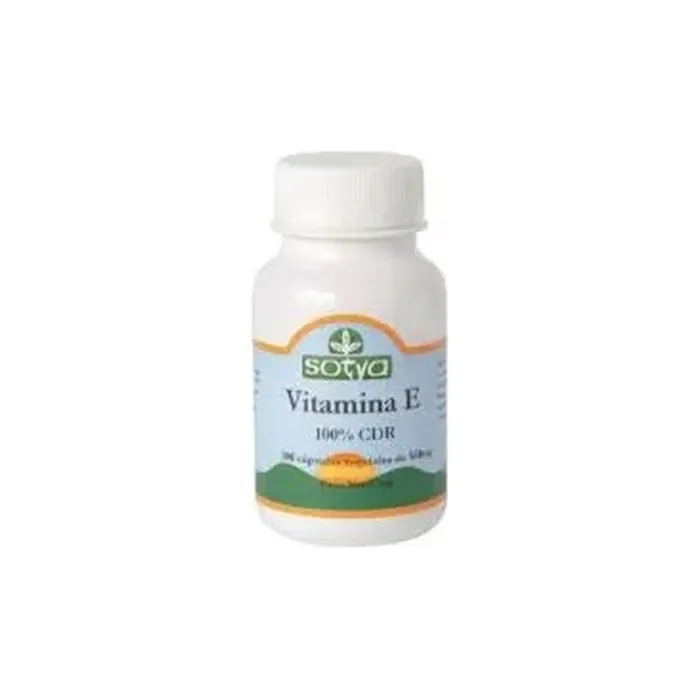 Sotya Vitamin E 100 Capsules Natural Vitamin E 500mg