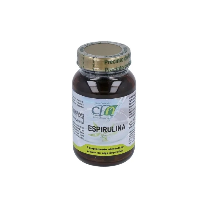 CFN Spirulina Dietary Supplement 400mg 200 Tablets