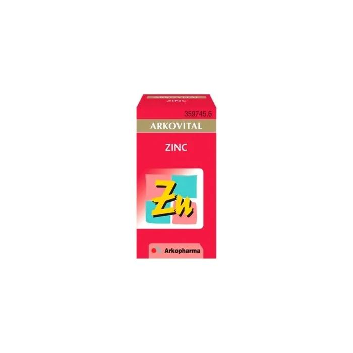 Arkopharma Zinc 50 Capsules - Essential Mineral Supplement