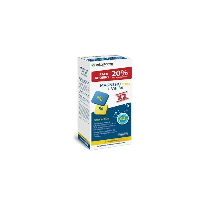 Arkopharma Arkovital Magnesium B6 375mg 21 Tablets